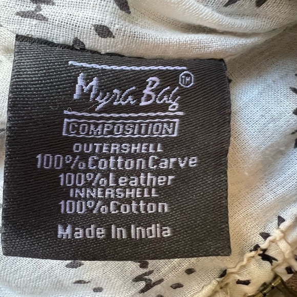 Myra Bag Denim Western Aztec Shoulder Bag - Picture 6 of 13